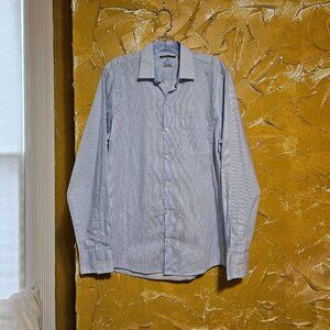 Van Heusen Studio Slim Fit Men’s Button Up Dress Shirt Size Medium